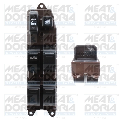 Switch, window regulator